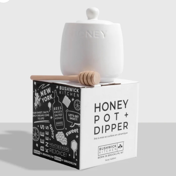 BUSHWICK KITCHEN HONEY POT & DIPPER - Picture 3 of 4